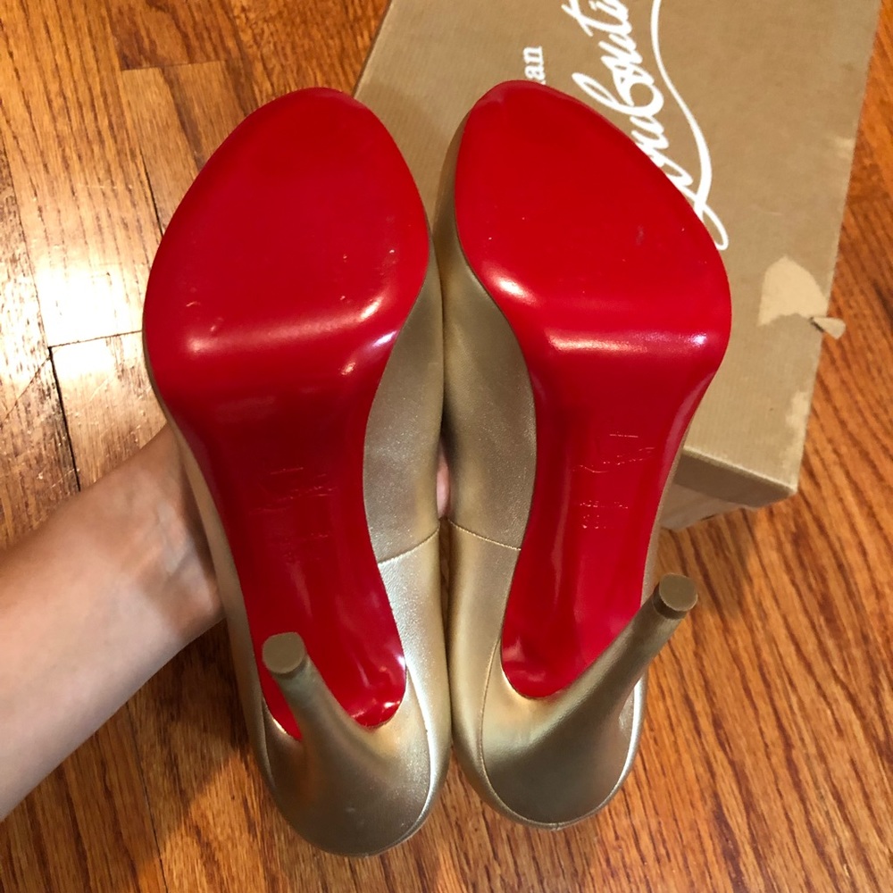 christian louboutin champagne vendome 120 - Picture 7 of 8